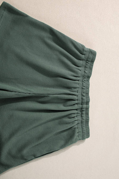 Waffle Knit Tank & Shorts Set