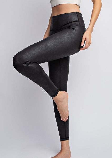 Leather Look Leggings