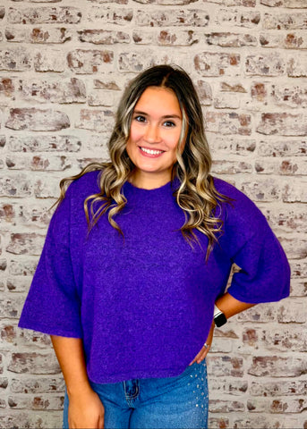 Purple Sweater