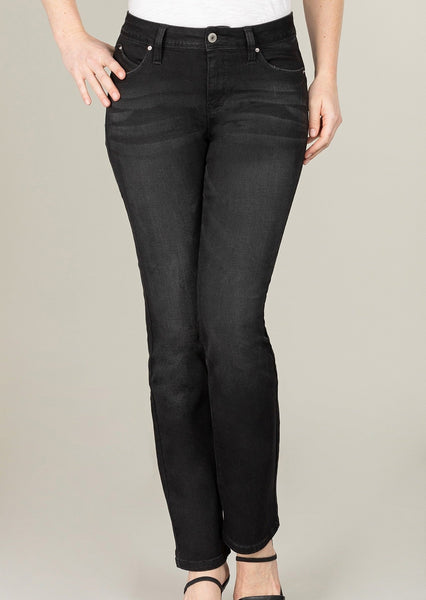 WannaBettaButt Mid-Rise Bootcut Jean