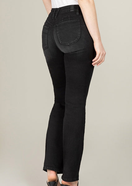 WannaBettaButt Mid-Rise Bootcut Jean