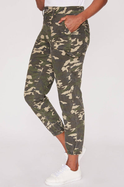 Missy Camo Jogger With Elastic Hem