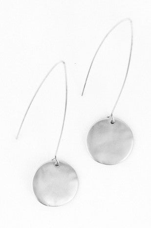 Silver Threader Earrings