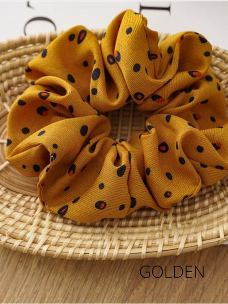 Polka Dot Scrunchies