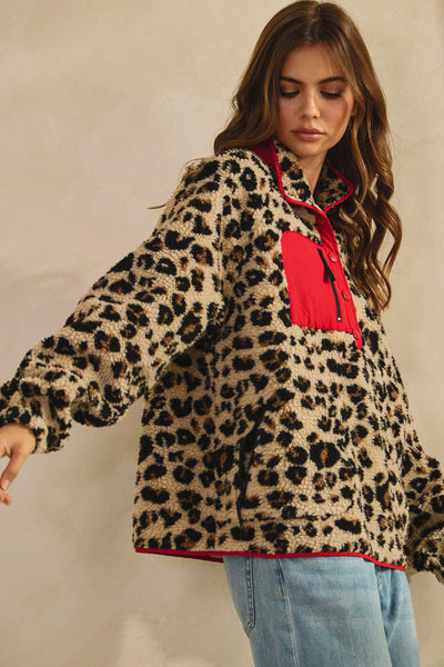 Luxe Leopard Fleece