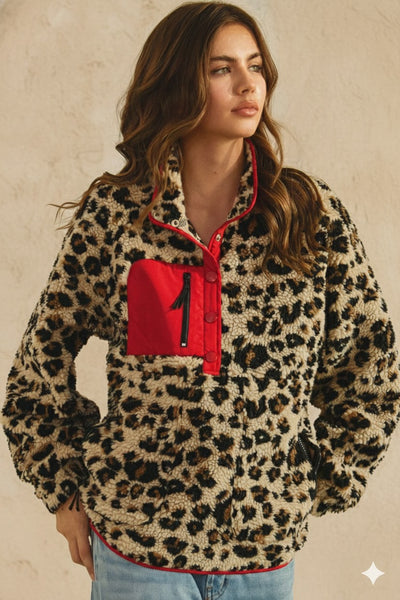 Luxe Leopard Fleece