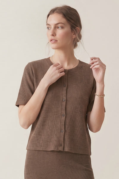 Short Sleeve Cardigan