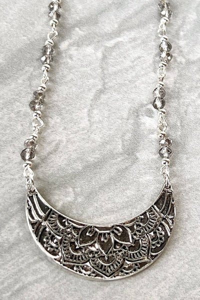 Wonder Woman Necklace in Silver