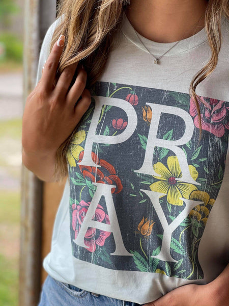 Floral Pray Tee