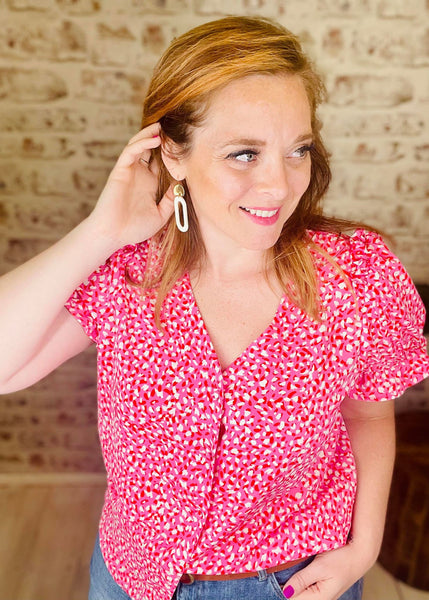 Sweet Like Candy Button Down Top