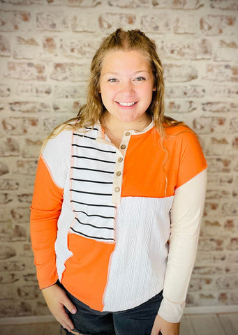 All Your'n Color Block Top