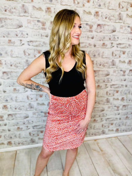 Floral Indy Weekend Skirt