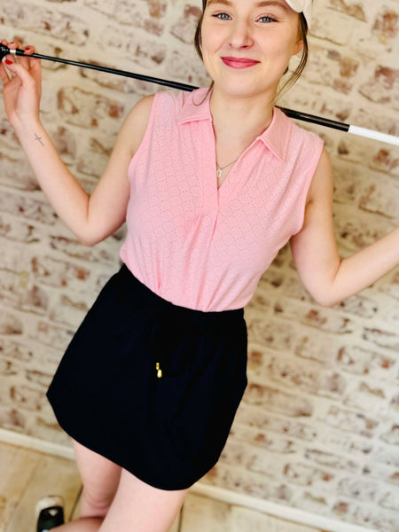 After Dark Black Skort