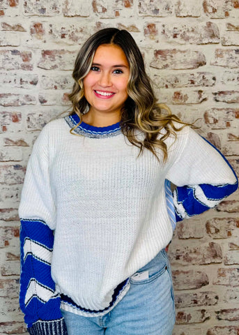 Relaxed Multi Sweater