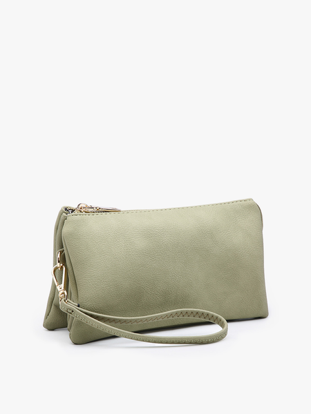 Riley 3 Compartment Xbody/Wristlet