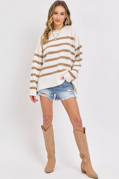Pullover Stripe Sweater