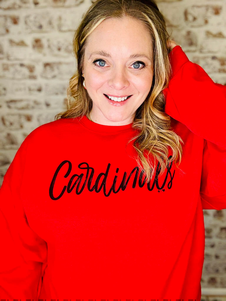 Red Cardinals Sweatshirt