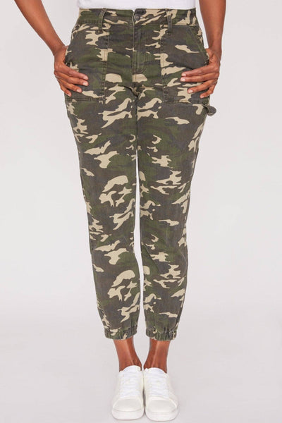 Missy Camo Jogger With Elastic Hem