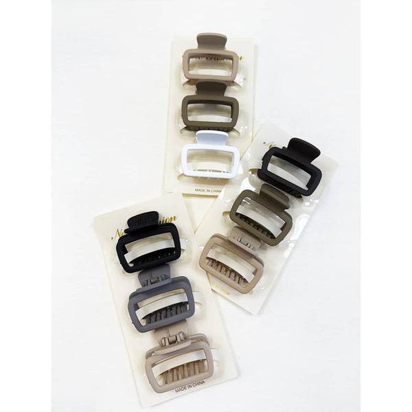 Medium Hair Claw Set