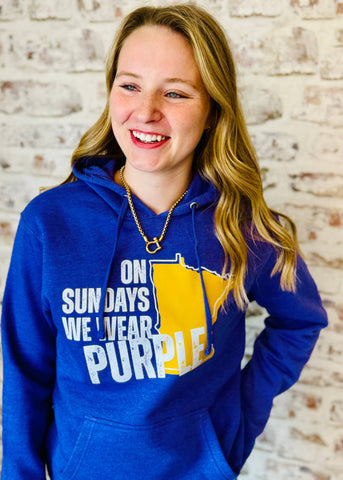 Purple Game Day Hoodie