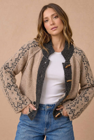 Nordic Toggle Cardigan
