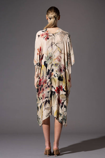 Ivory Floral Kimono