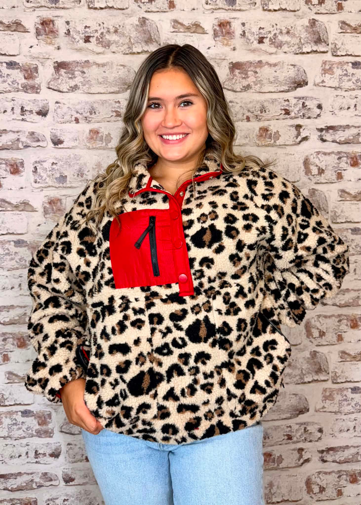Luxe Leopard Fleece