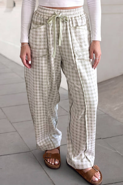 Gingham Pants