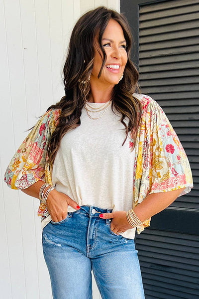 Batwing Sleeve Blouse