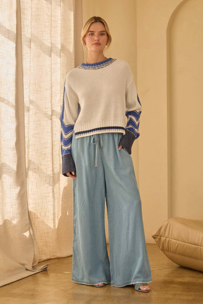 Relaxed Multi Sweater