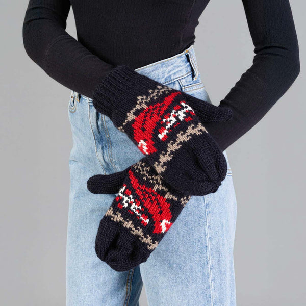 Cardinal Mittens
