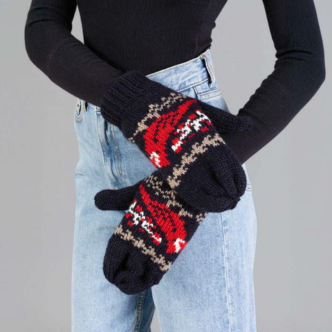 Cardinal Mittens
