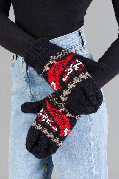 Cardinal Mittens