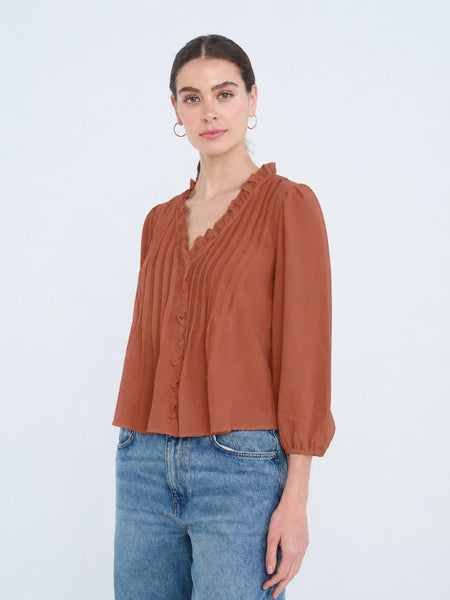 PINTUCK BLOUSE