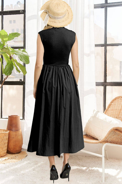 Mix Fabric dress