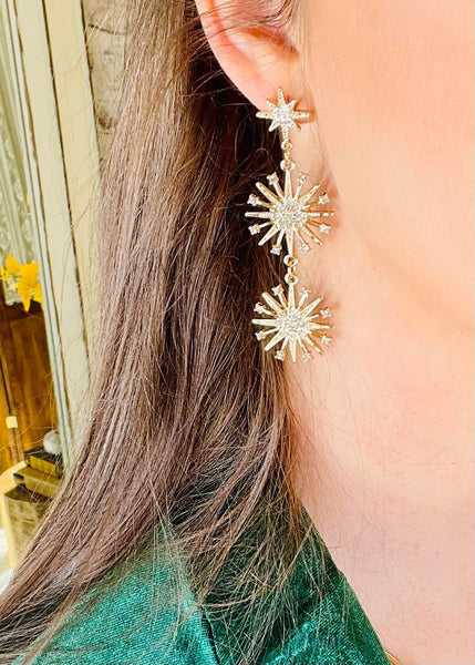 Starburst Trio Earrings